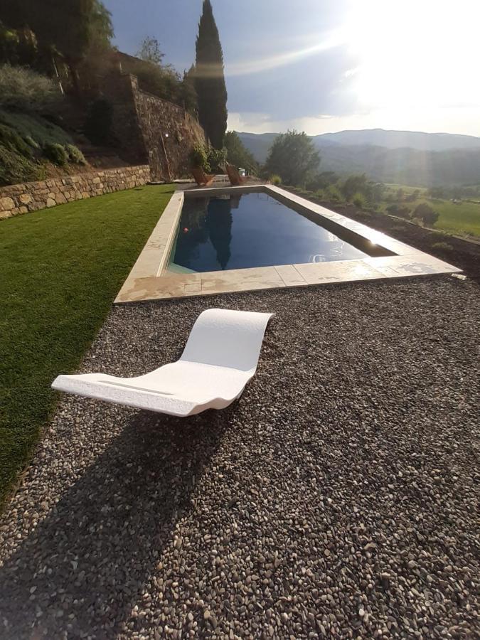 Il Burellino Villa Montalcino Luaran gambar