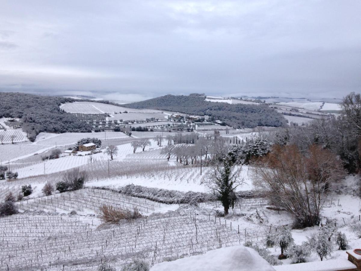 Il Burellino Villa Montalcino Luaran gambar