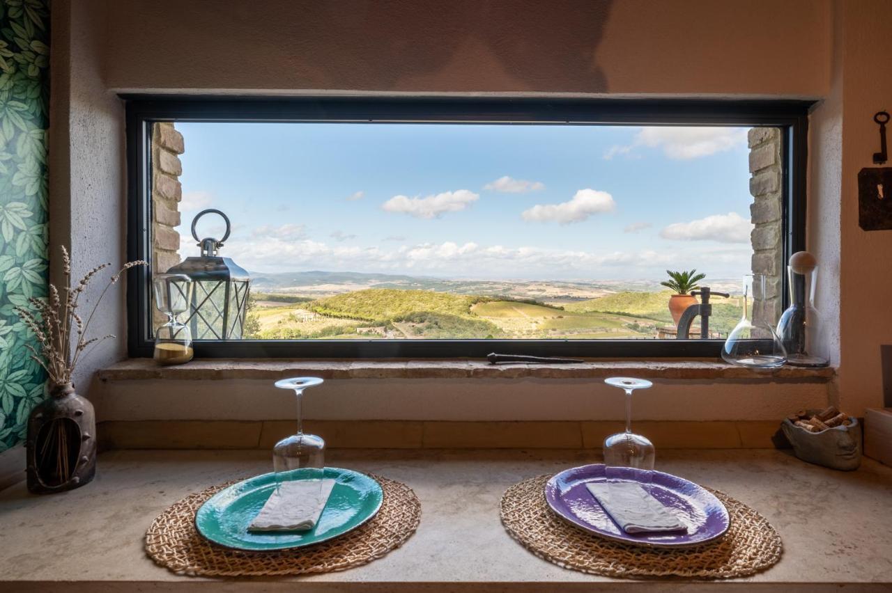 Il Burellino Villa Montalcino Luaran gambar