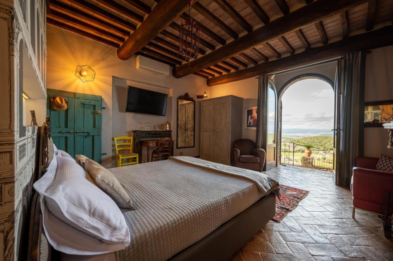 Il Burellino Villa Montalcino Luaran gambar