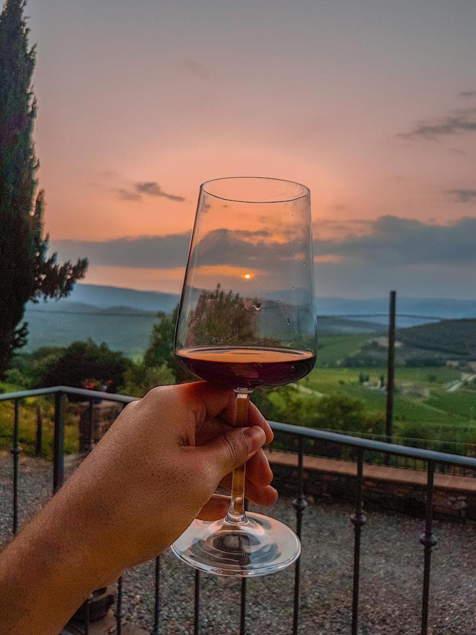 Il Burellino Villa Montalcino Luaran gambar